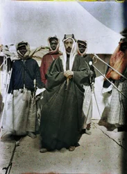 Faisal I of Iraq, Middle East, 1917
